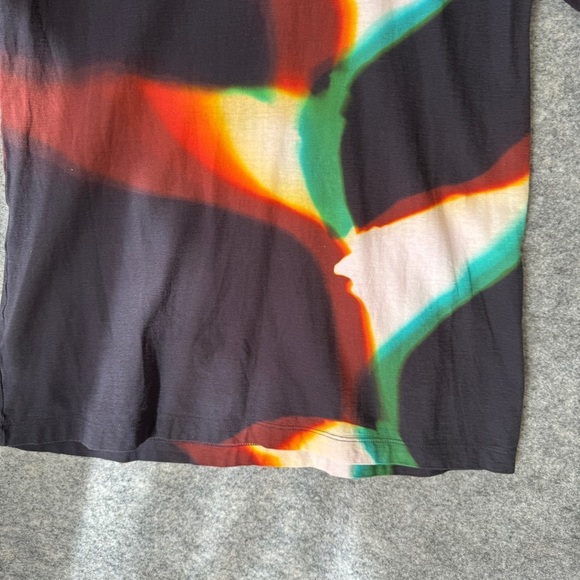 COS Lea Colombo Abstract Print T-Shirt XS Multicolor Short Sleeve Top - Picture 12 of 13